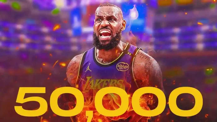 Lebron James 50K Points