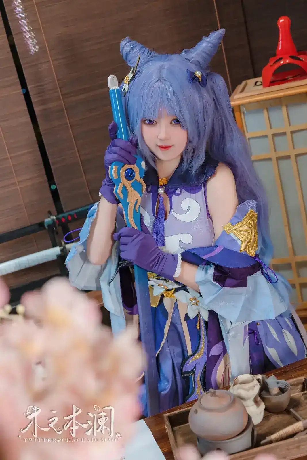 Muzhiben Lan 木之本澜 Cosplay Keqing